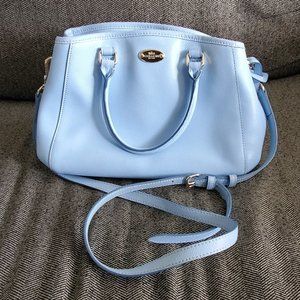 Used Pale blue Coach Purse / Coach Bag